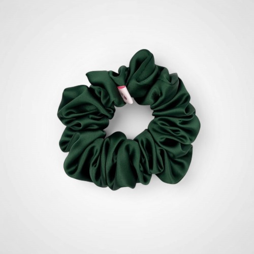 Jedwabna gumka Medium Szmaragd