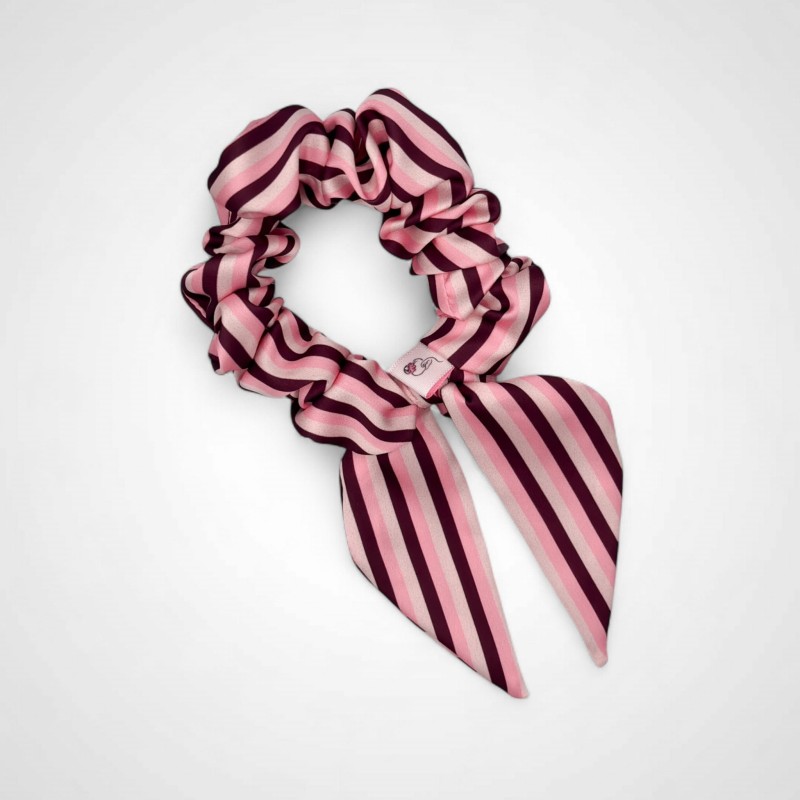 GUMMI MIT ÖSE IN BORDEAUXROSA
