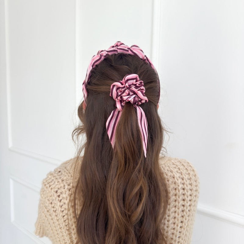 GUMKA Z UCHEM BORDOWO RÓŻOWA