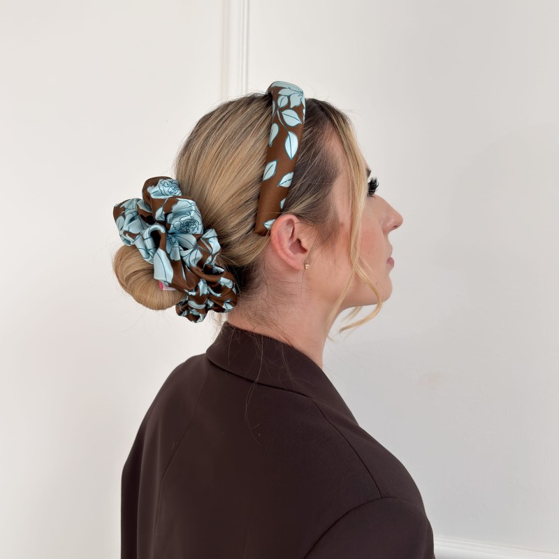 opaska jedwabna gładka Chloe