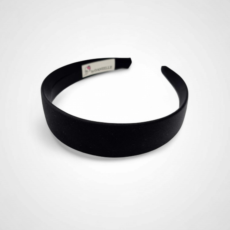 BASIC SEIDENSTIRNBAND SCHWARZ