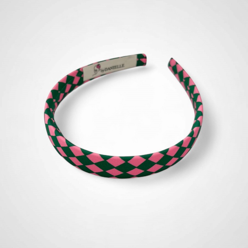 OPASKA S RÓŻOWO ZIELONA