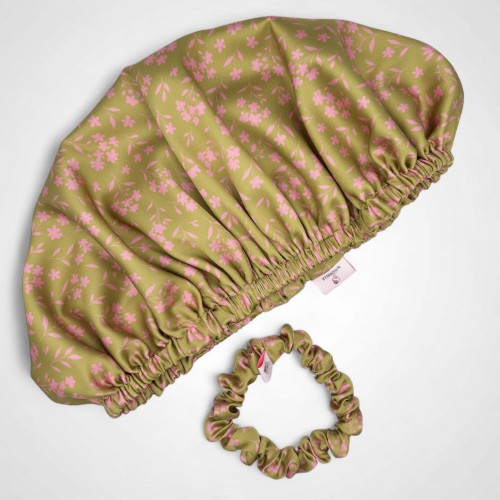 Satin-Haube + Gummiband Mini Rosalita