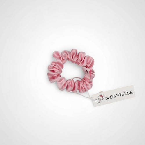 Jedwabna Gumka MINI MINI Pearl Pink