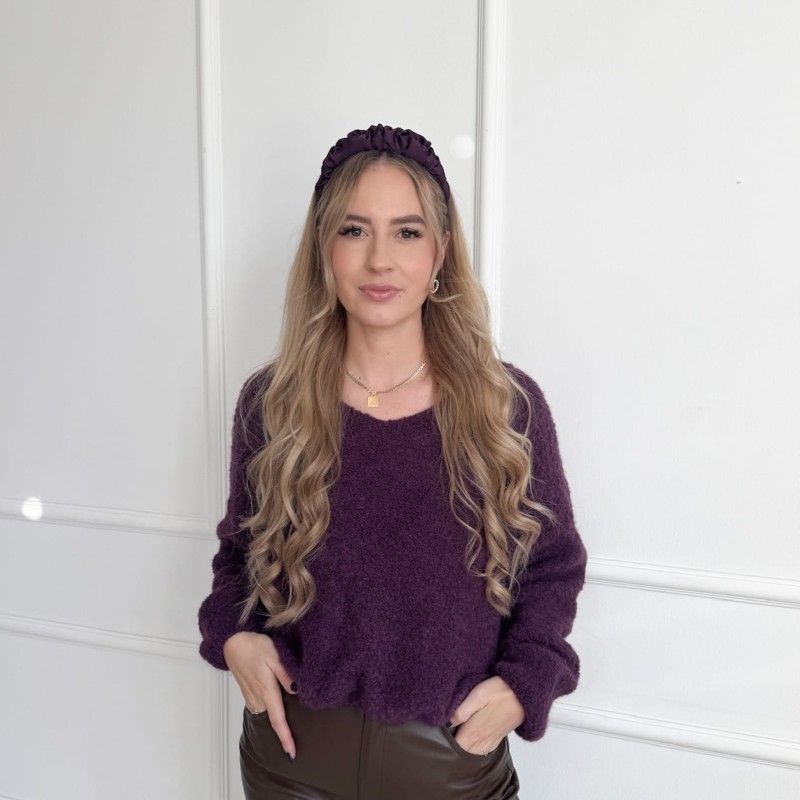 GEKRÜLLTE BANDE PLUM