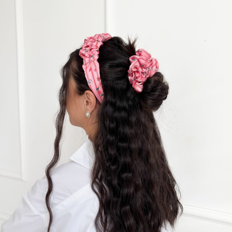 OPASKA MARSZCZONA CUKIERKI