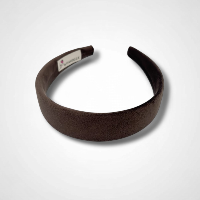 OPASKA WELUROWA CZEKOLADOWA BASIC M