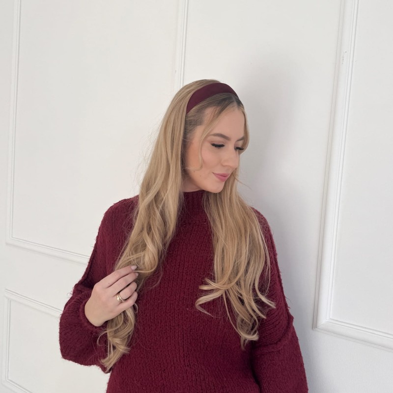 OPASKA WELUROWA M BASIC BORDOWA