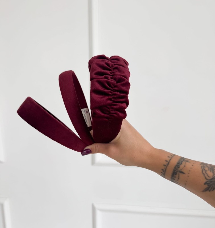 OPASKA WELUROWA M BASIC BORDOWA