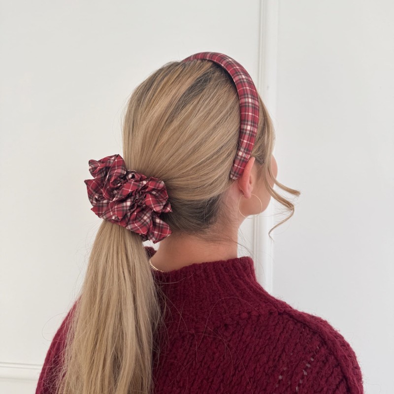 FALBANKA XXL BORDOWA KRATKA