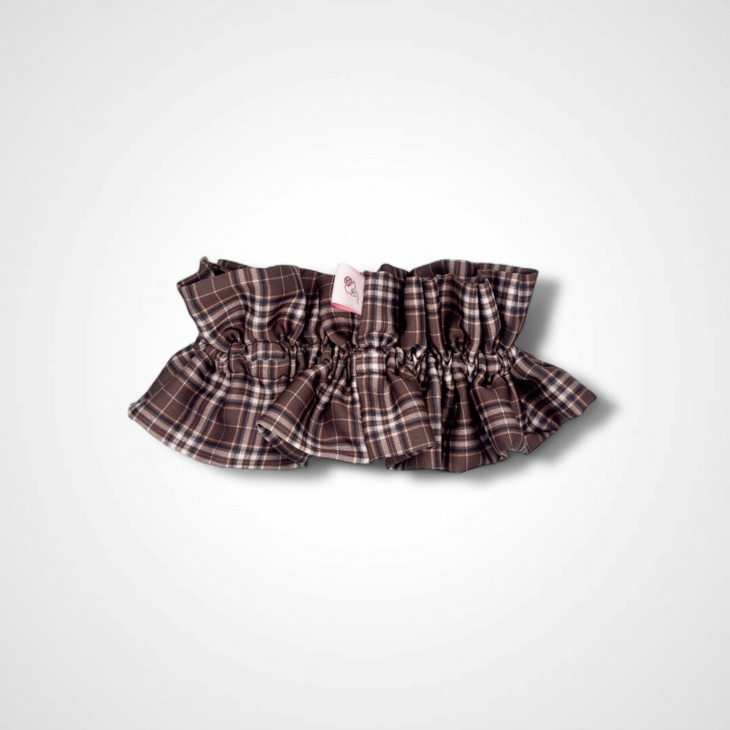 XXL SCRUNCHIE FALBANKA DLA CIENKICH WŁOSÓW