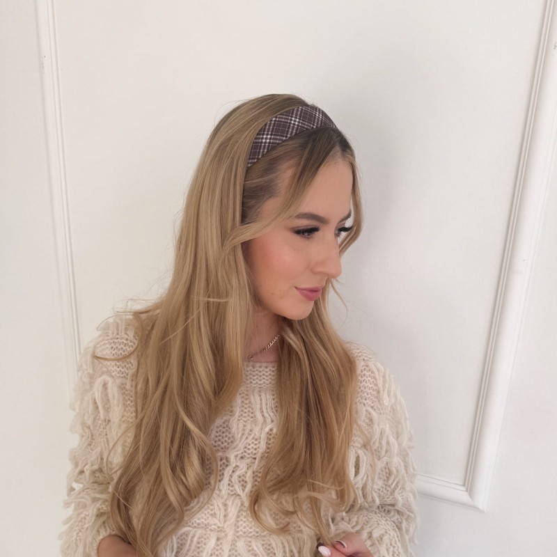 OPASKA M BRĄZOWA KRATKA NOELKA