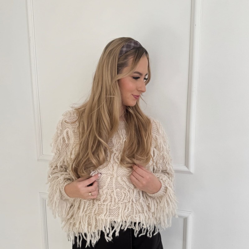 OPASKA M BRĄZOWA KRATKA NOELKA