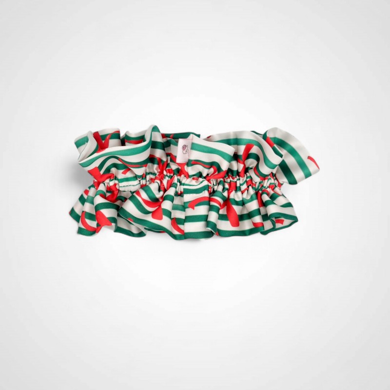 SCRUNCHIE FALBANKA XXL WEIHNACHTEN