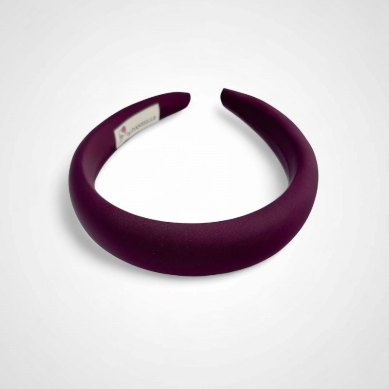 GLATTES STIRNBAND PFLAUME M