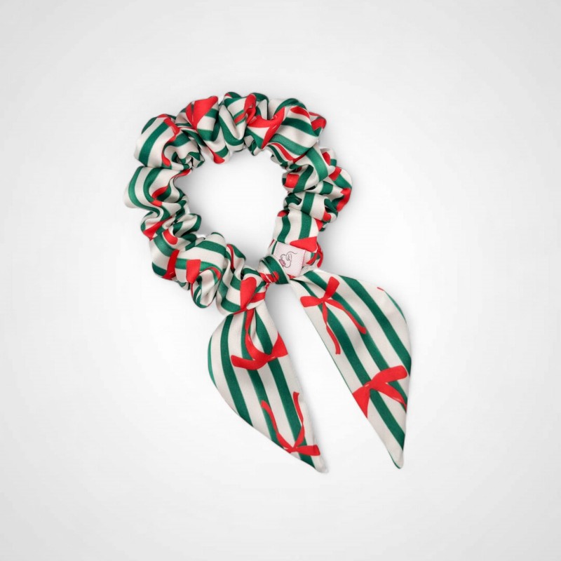 SCRUNCHIE Z USZKAMI ŚWIĄTECZNA