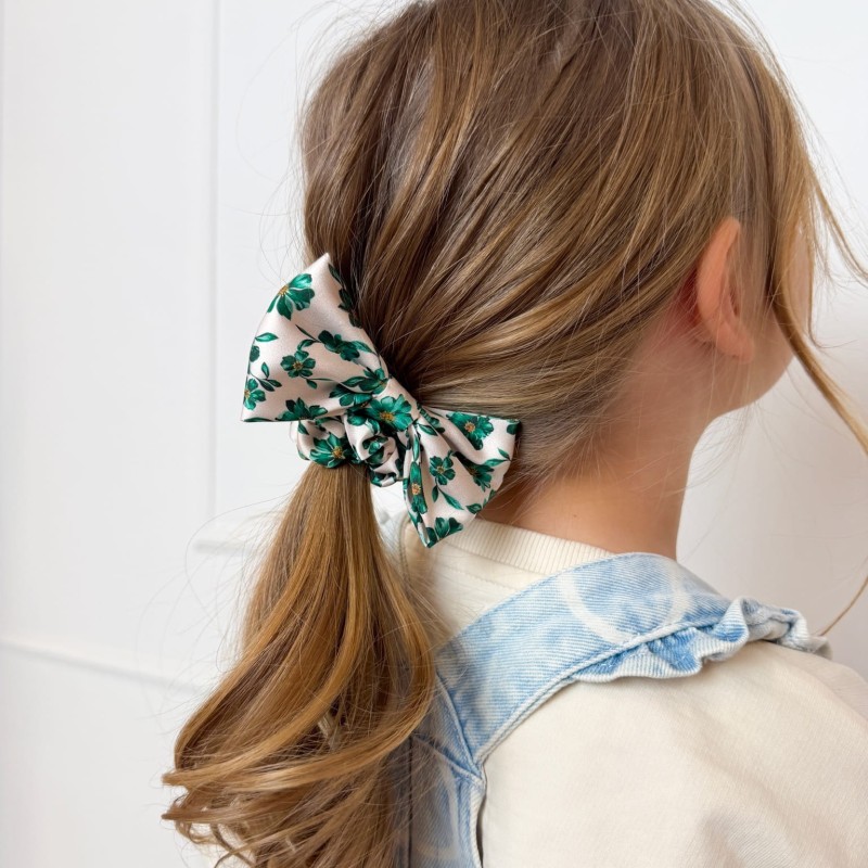 SCRUNCHIE Z KOKARDĄ MINI VALERIA