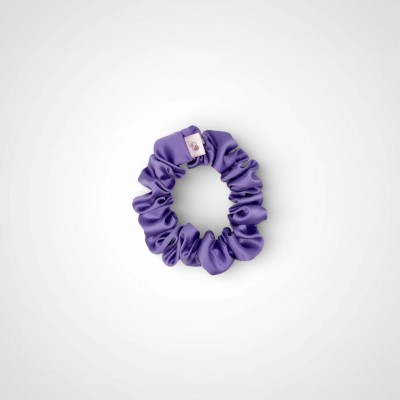 JEDWABNA SMALL SCRUNCHIE LILA