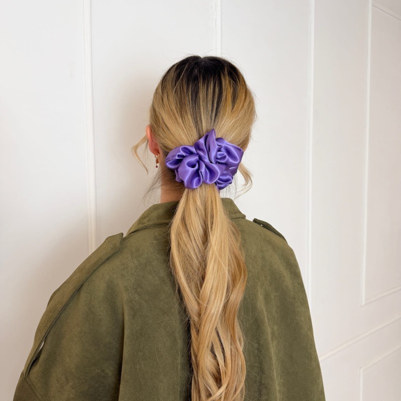 JEDWABNA SCRUNCHIE MAXI