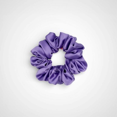 JEDWABNA SCRUNCHIE MEDIUM LILA