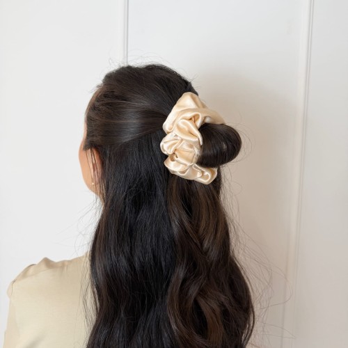 Seidenelastiker Maxi Cream