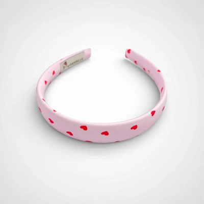 Opaska Gładka S BASIC Pink crush 