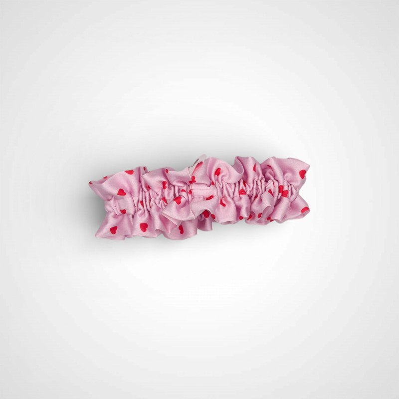 SCRUNCHIE FALBANKA MEDIUM PINK CRUSH