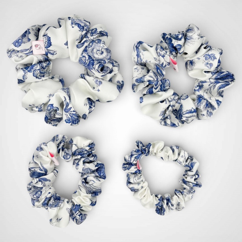 ZESTAW CZTERECH SCRUNCHIE CHARLOTTE