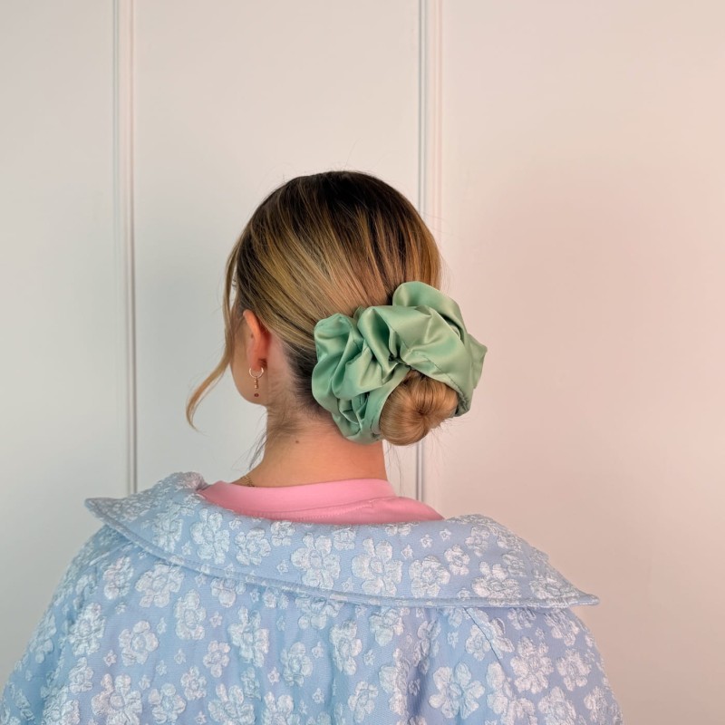 SCRUNCHIE XXL PASTELOWA SZAŁWIA