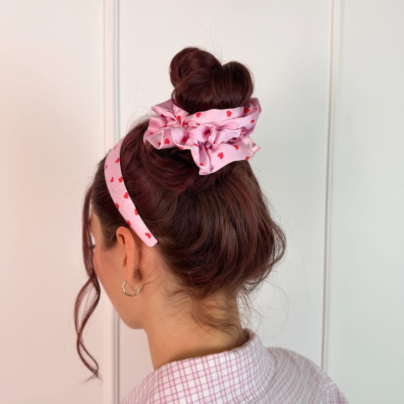 SCRUNCHIE FALBANK XXL PINK CRUSH