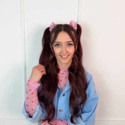 SMALL PINK CRUSH CZERWONE SERDUSZKA