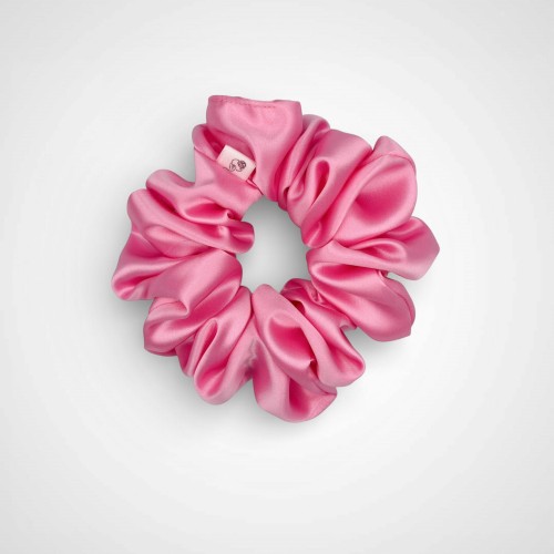 Jedwabna gumka Maxi Candy Pink 