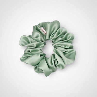 JEDWABNA SCRUNCHIE MAXI MATCHA