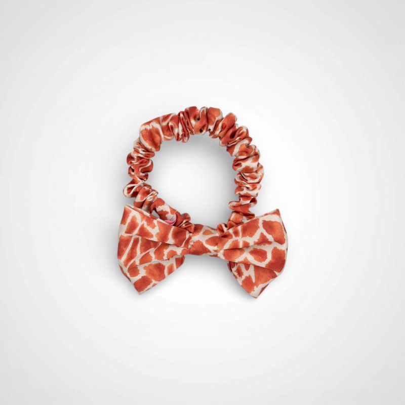SCRUNCHIE MINI KOKARDKA SAFARI