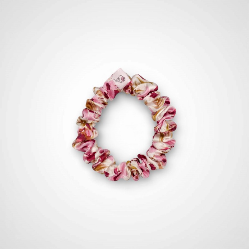 JEDWABNA SCRUNCHIE MINI BLOOM