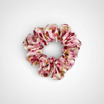 JEDWABNA SCRUNCHIE MEDIUM BLOOM