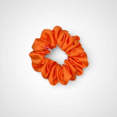 JEDWABNA SCRUNCHIE MEDIUM MANGO