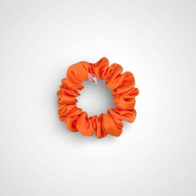 SMALL JEDWABNA SCRUNCHIE MANGO