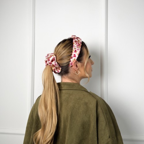 Jedwabna Opaska Marszczona Bloom