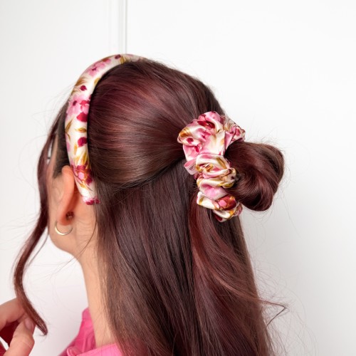 Jedwabna gumka Small Bloom