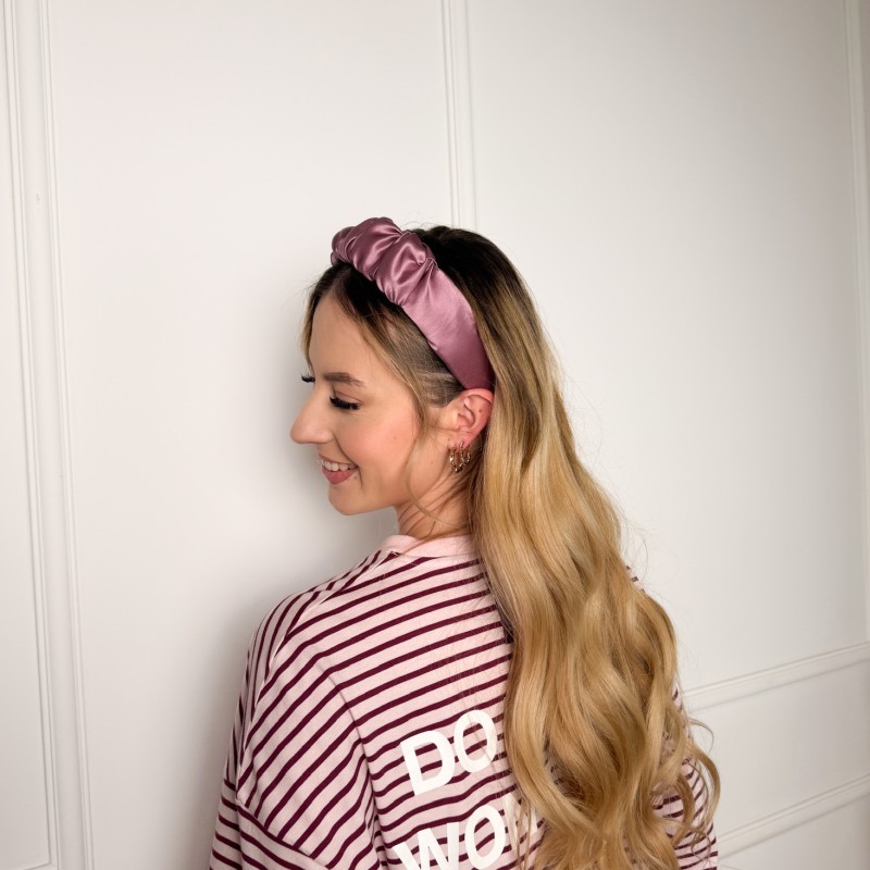 JEDWABNA OPASKA ZAKŁADKA WISTERIA