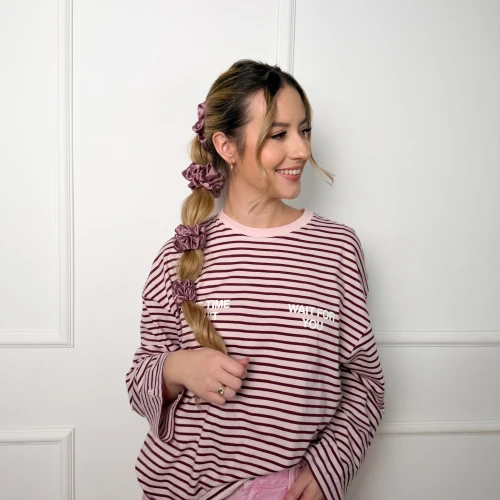 Zestaw jedwabnych gumek Wisteria