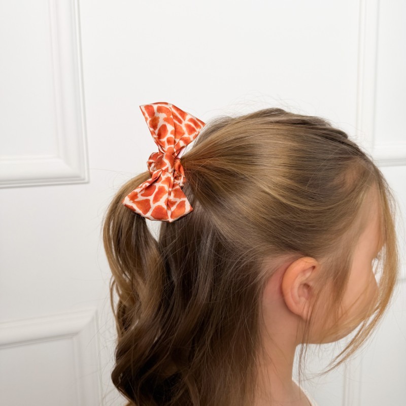 SCRUNCHIE MINI KOKARDKA SAFARI