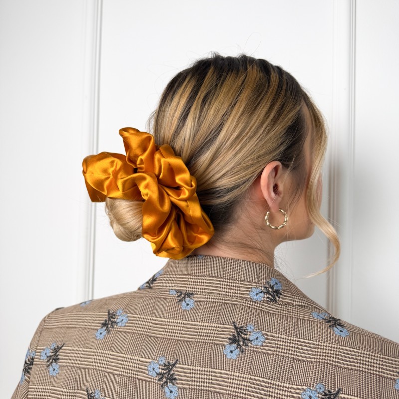 JEDWABNA SCRUNCHIE XXL SUNSET