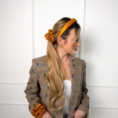 JEDWABNA SCRUNCHIE MAXI SUNSET