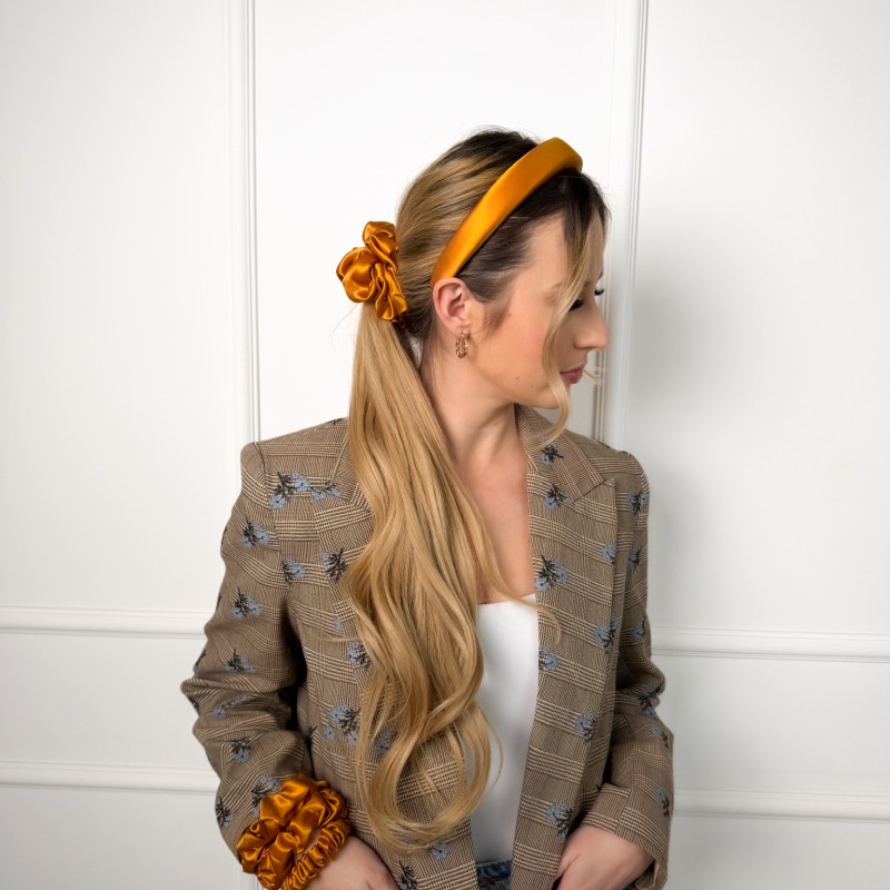 JEDWABNA SCRUNCHIE MAXI SUNSET