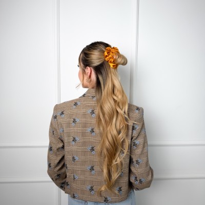 Jedwabna gumka Medium Sunset