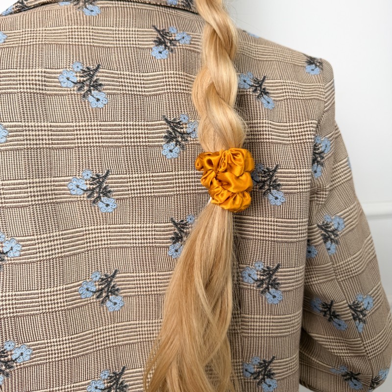 MINI JEDWABNA SCRUNCHIE SUNSET
