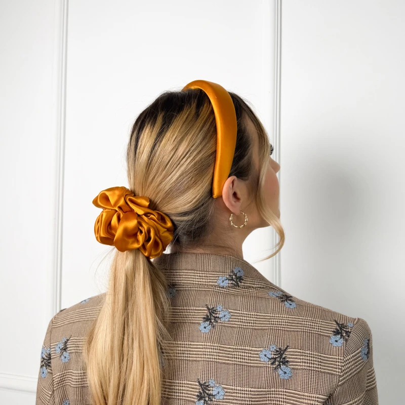 OPASKA JEDWABNA GŁADKA M SUNSET