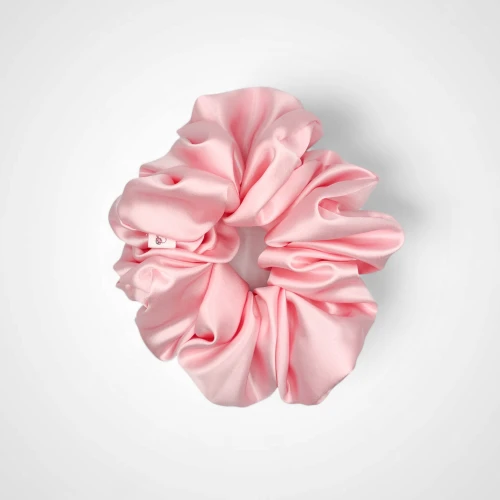 Seiden-Haargummi XXL Pearl Pink
